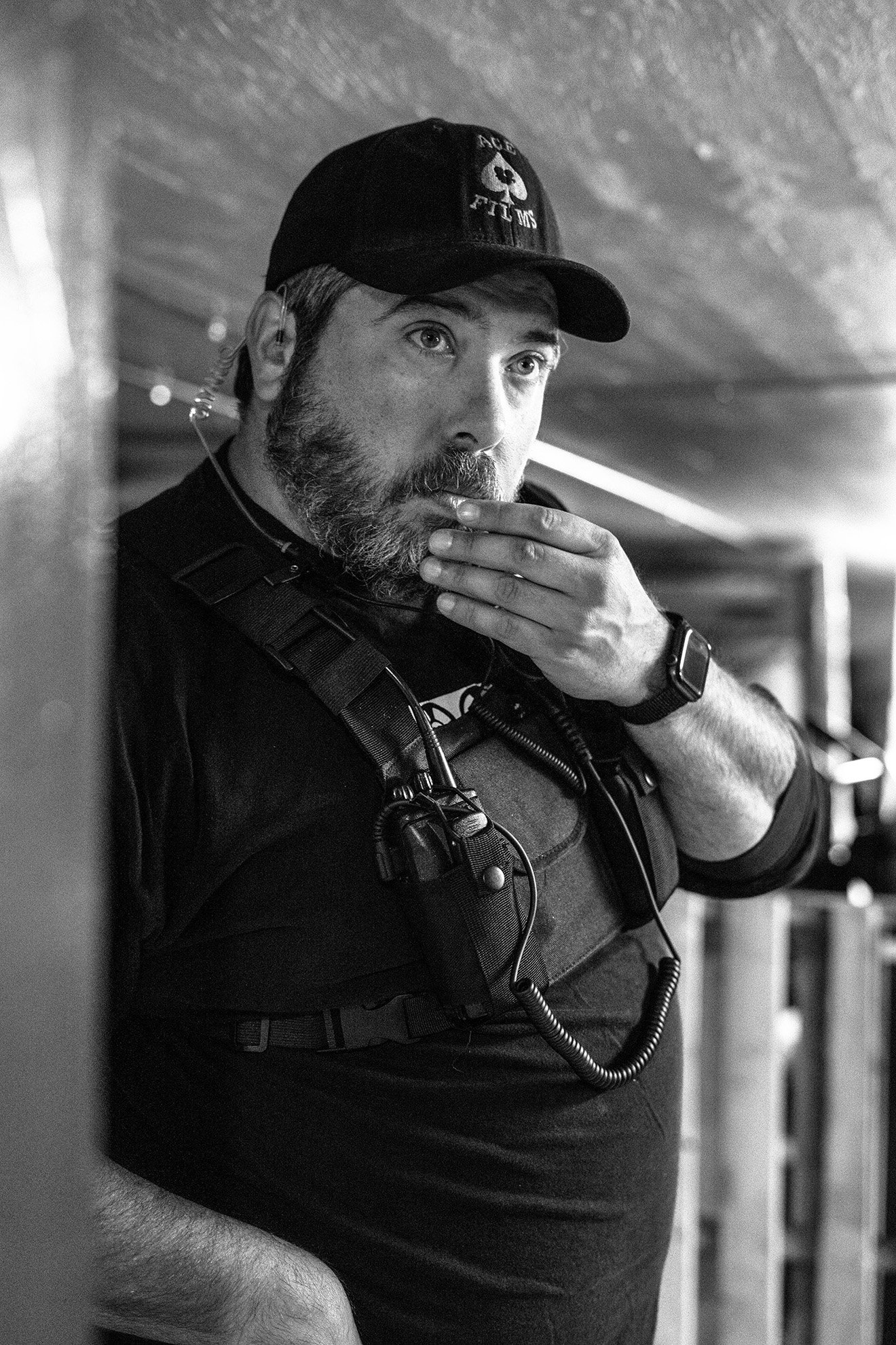 Anthony “ACE” Cabral on set